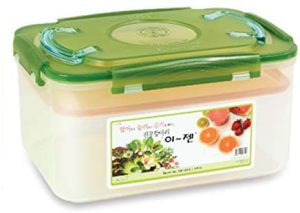 E-Jen Premium Kimchi, Sauerkraut Container Probiotic Fermentation with Inner Vacuum Lid